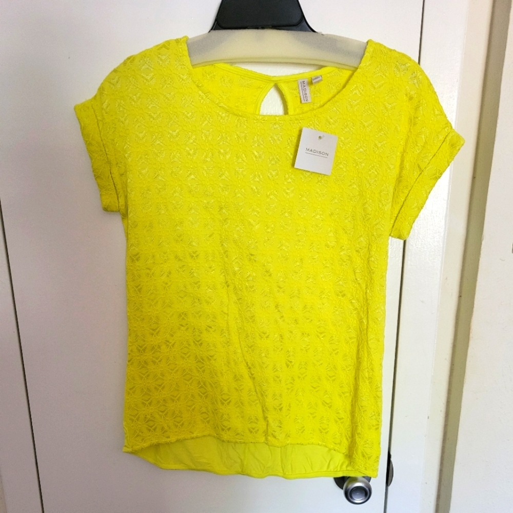 Madison yellow Top